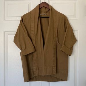 Elizabeth Suzann Cotton Canvas Clyde Jacket Clay XXS